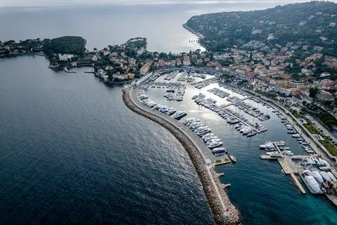 Cap D'Ail port Stock Photos