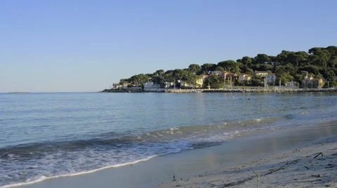 Cap d'Antibes: Establishing Shot Stock Footage 45617580