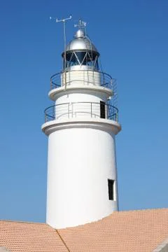 Cap de Capdepera lighthouse Stock Photos