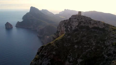 Cap de Formentor in Mallorca (Majorca) Spain, Balearic islands Stock Footage 280346321