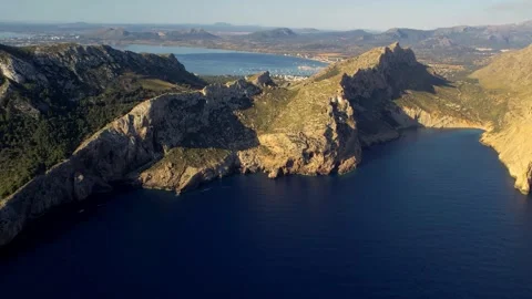 Cap de Formentor in Mallorca (Majorca) Spain, Balearic islands Stock Footage 280346445