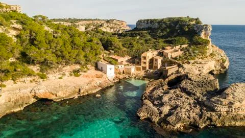 Cap des Moro, Majorca Spain Stock Photos