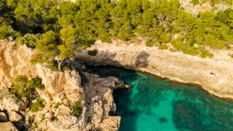 Cap des Moro, Majorca Spain Stock Photos
