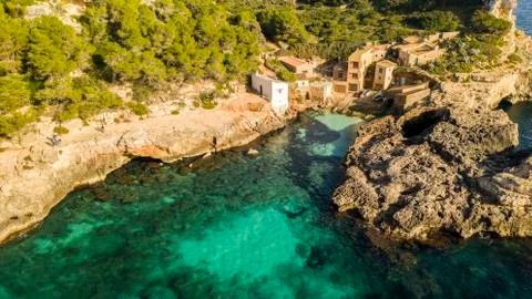 Cap des Moro, Majorca Spain Stock Photos