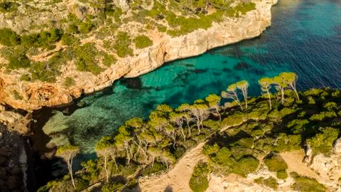 Cap des Moro, Majorca Spain Stock Photos