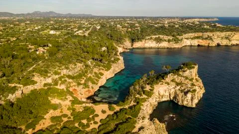 Cap des Moro, Majorca Spain Stock Photos