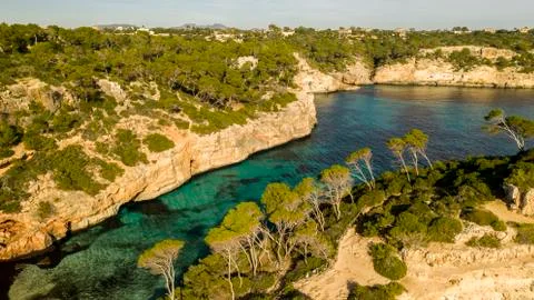 Cap des Moro, Majorca Spain Foto stock