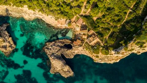 Cap des Moro, Majorca Spain Stock Photos