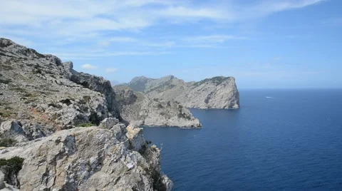 Cap Formentor, Majorca, Spain Stock Footage 63470378