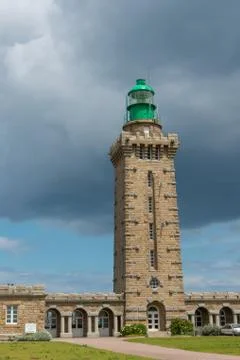 Cap Frehel Lighthouse Stock Photos