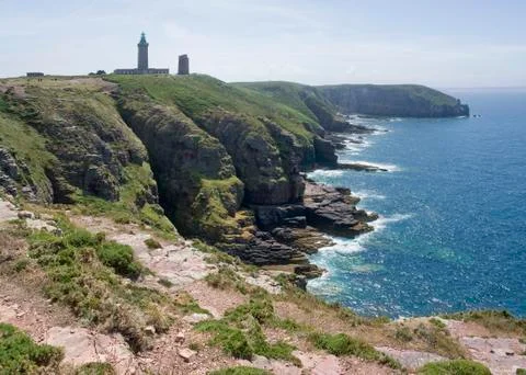 Cap frehel Stock Photos