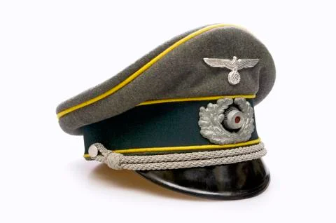 Cap German officer Stock Photos
