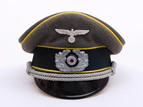 Cap German officer Stock Photos