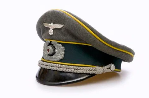Cap German officer Stock Photos