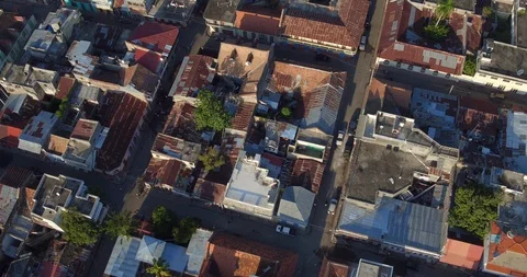 Cap Haitian Overhead WS Slow Tilt Down Aerial 05 Stockbeeldmateriaal 87566828
