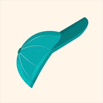 Cap, hat autumn winter. Vector illustration. Stock Illustration