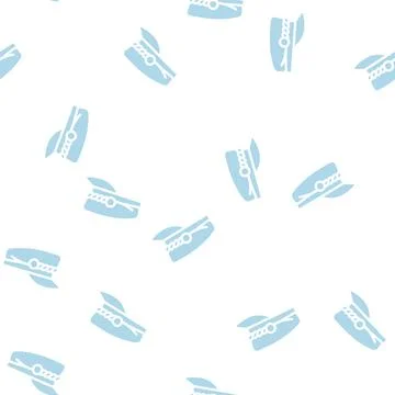 Cap hat glyph vector seamless pattern 스톡 일러스트