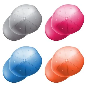 Cap hat Stock Illustration