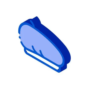Cap headdress isometric icon vector illustration Stock-Illustration