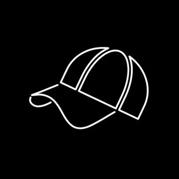 Cap icon. Beach and vacation icon vector illustration Stock Illustration