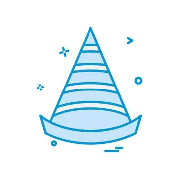 Cap icon design vector Stock Illustration