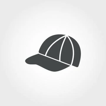 Cap icon. Pixel perfect. Using for web design, apps, software, print. Cap icon Illustrazione stock