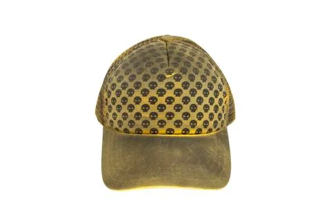 Cap isolate background with studio Stock Photos