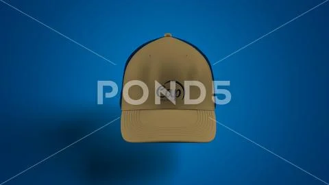 Cap Mockup Mesh Baseball Hat Branding Apparel PSD-Vorlage