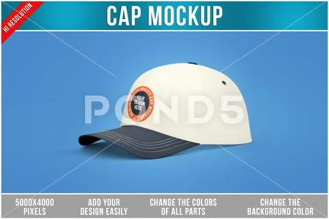 Cap Mockup PSD Template