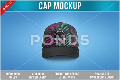Cap Mockup PSD Template