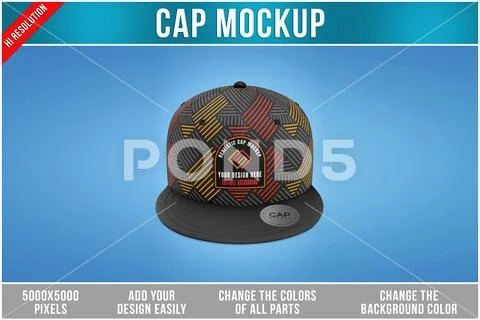 Cap Mockup PSD Template