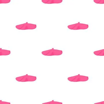Cap pattern seamless vector Illustrazione stock