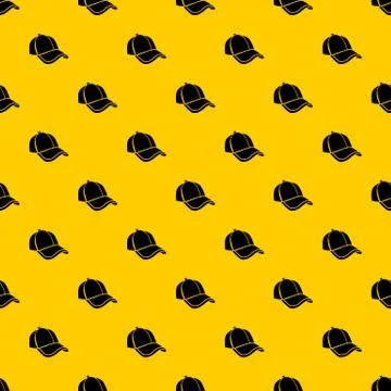 Cap pattern vector Stock Illustration