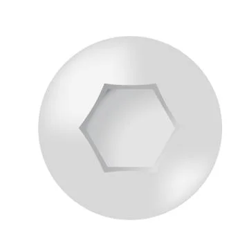 Cap screws 库存插图