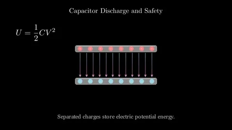 Capacitor Discharge and Safety Stock-Footage 337180466