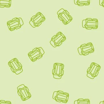 Capacity hiking backpack line seamless pattern 库存插图