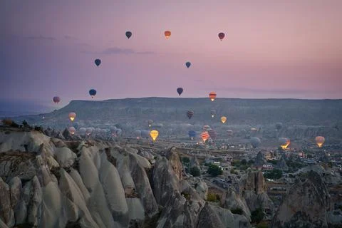 Capadoccia Baloon 1 Foto stock