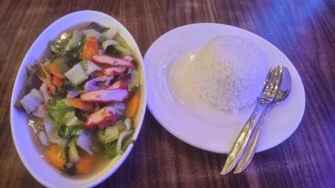 Capcay rice Stock Photos