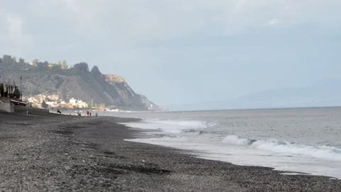 Cape Ali in the background in autumn Stock Footage 143454734