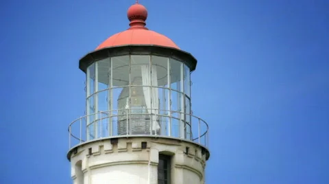 Cape Blanco Lighthouse 1-Big Web 스톡 동영상 837318
