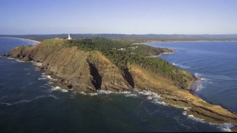Cape Byron Aerial View Stock Footage 170475651