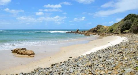 Cape Byron beach Stock Photos