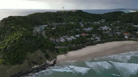 Cape Byron Lighthouse Stock Footage 221663789
