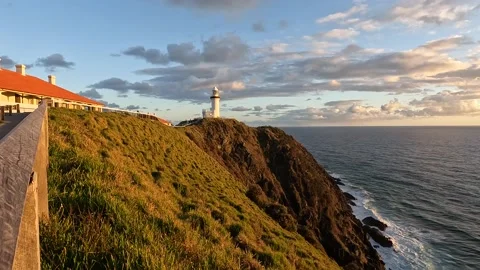 Cape Byron Lighthouse Stock Footage 222492375