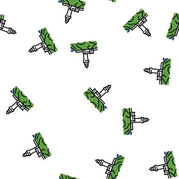 Cape byron vector seamless pattern Illustrazione stock