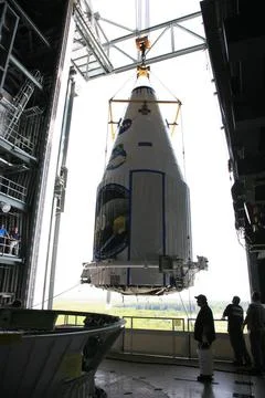 CAPE CANAVERAL, Fla. On Launch Complex 41 at Cape Canaveral Air Force Stat... Stock Photos