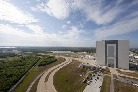 CAPE CANAVERAL, Fla. -- Modifications continue on the Mobile Launcher, or ... Stock Photos