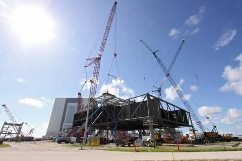 CAPE CANAVERAL, Fla. Progress is evident in the Constellation Program at N... Fotos de archivo