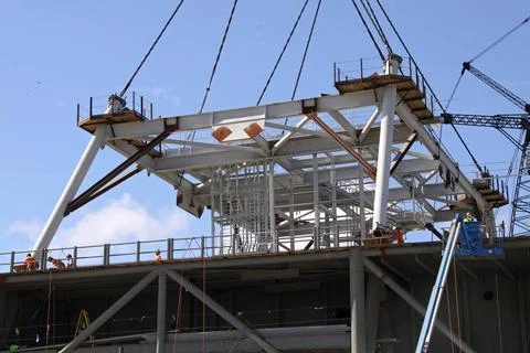 CAPE CANAVERAL, Fla. Progress is evident in the Constellation Program at N... Foto stock