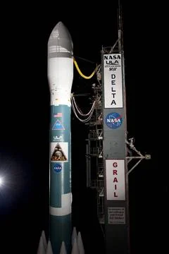 CAPE CANAVERAL, Fla. -- At Space Launch Complex 17B on Cape Canaveral Air ... Stock Photos